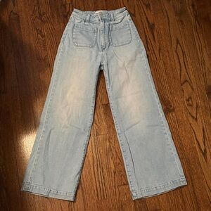 ROLLA'S Light Blue Flare & Wide Leg Jeans